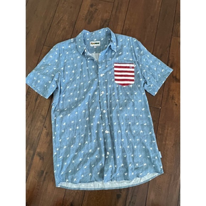 Tipsy Elves‎ American Pride Button Down Shirt XL